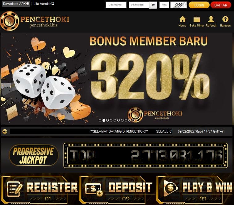 PencetHoki - Situs Judi Slot Online, Bola, Poker 88 Dan Togel Serta ...