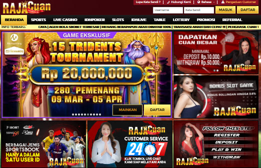 RajaCuan - Situs Judi Slot Online, Bola, Poker 88 Dan Togel Serta Live